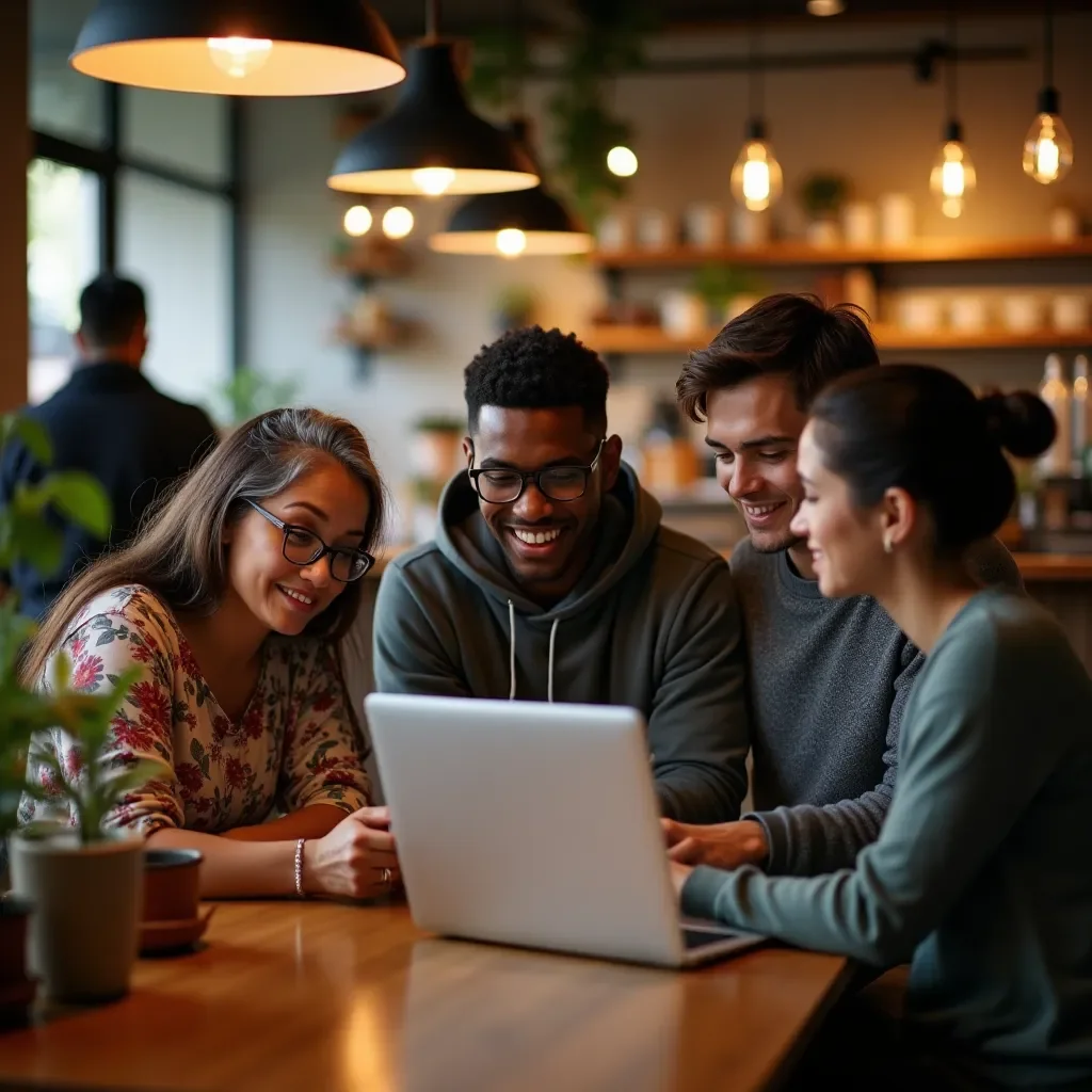 Modern innovation illustration